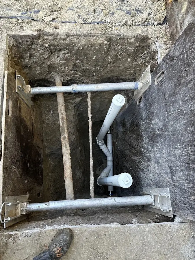 Experienced plumber completing Gas Line Repair work in Clayton